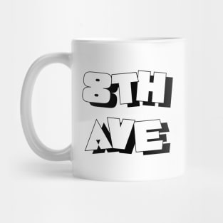 8TH Cool White Mug